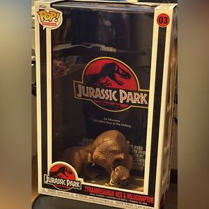 Funko Jurassic Park Tyrannosaurus Rex & Velociraptor Figure